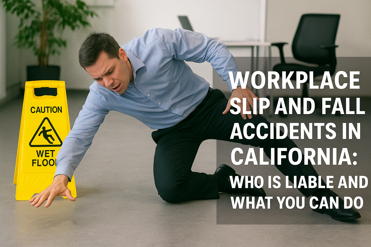 Workplace Slip and Fall Accidents in California: Who Is Liable and What You Can Do